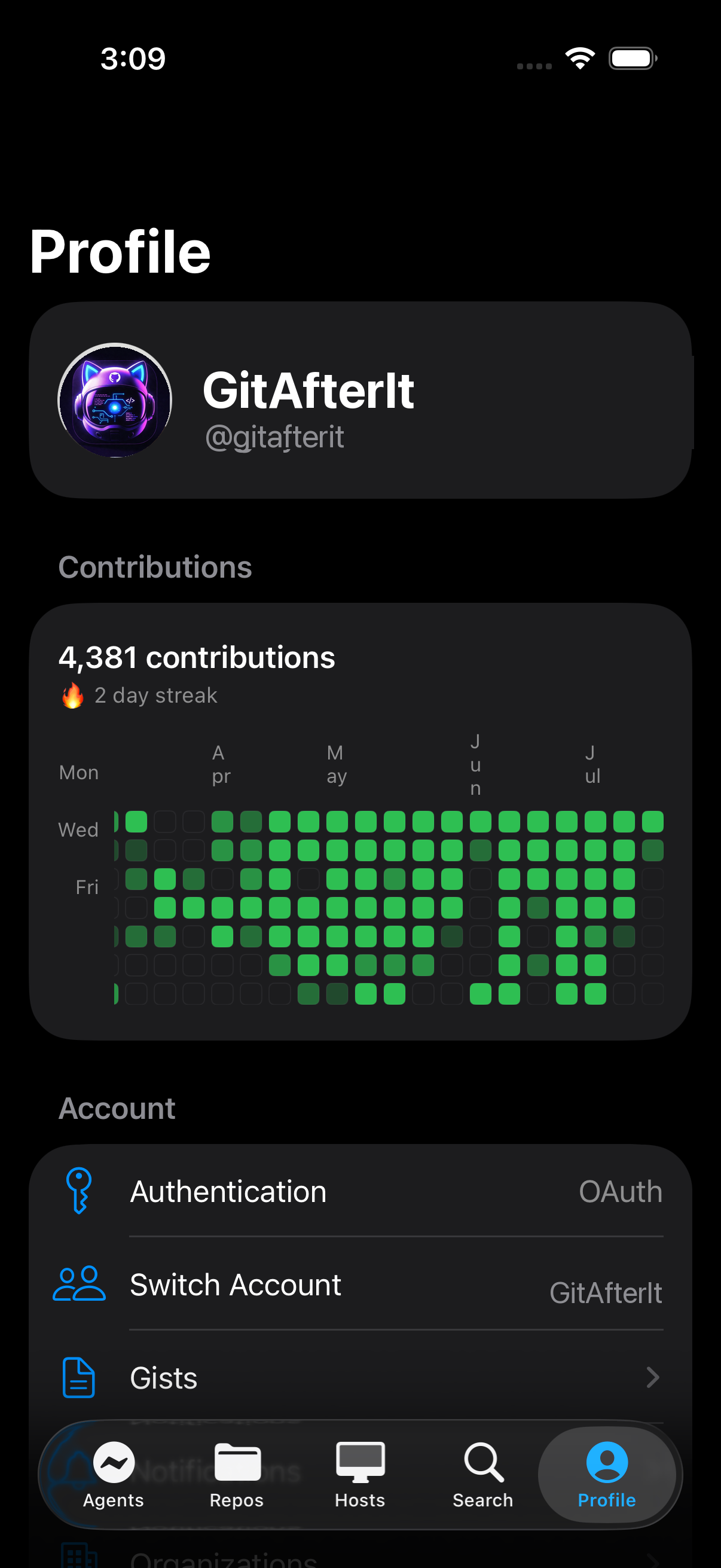 Profile and contributions